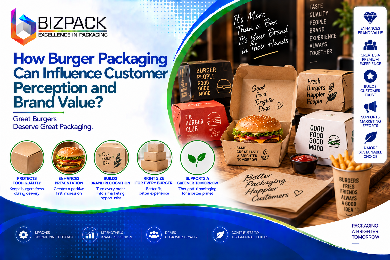 How Burger Packaging Can Influence Customer Perception and Brand Value?